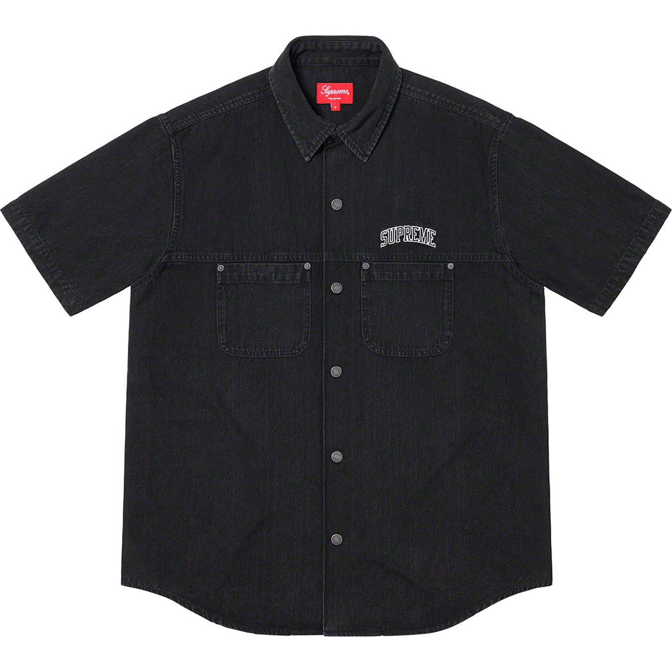 Supreme 2-Tone Denim S/S Shirt Mサイズ-