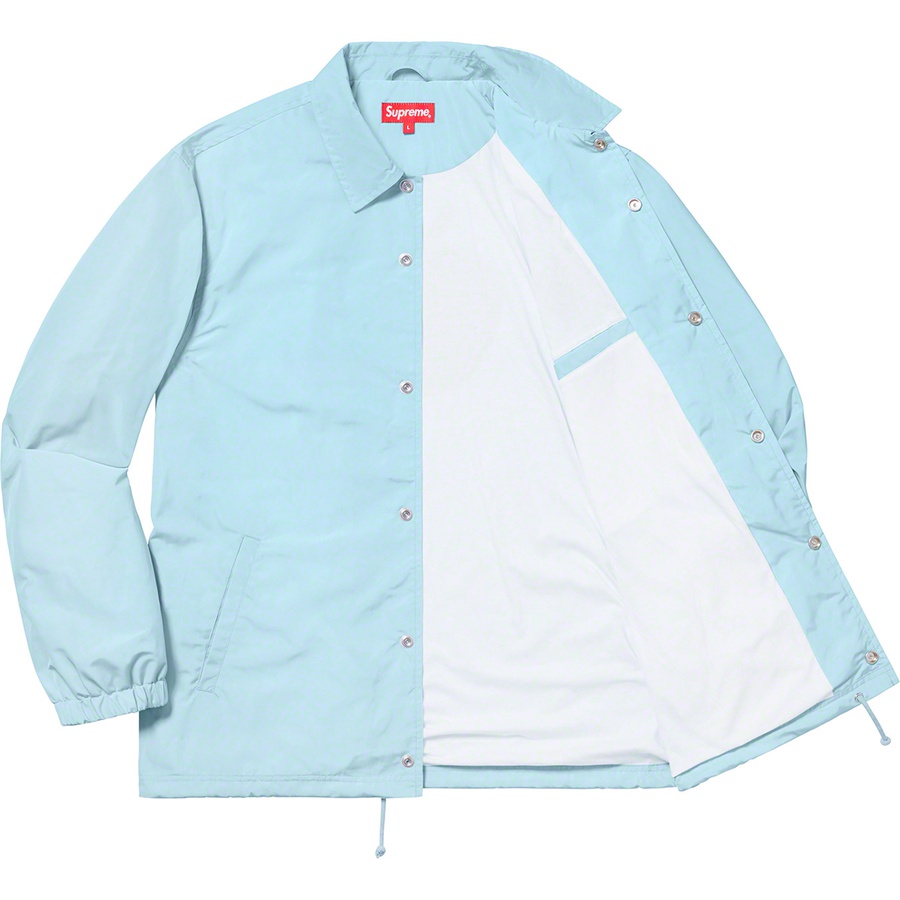 Details on Apple Coaches Jacket Ice Blue from spring summer
                                                    2019 (Price is $158)