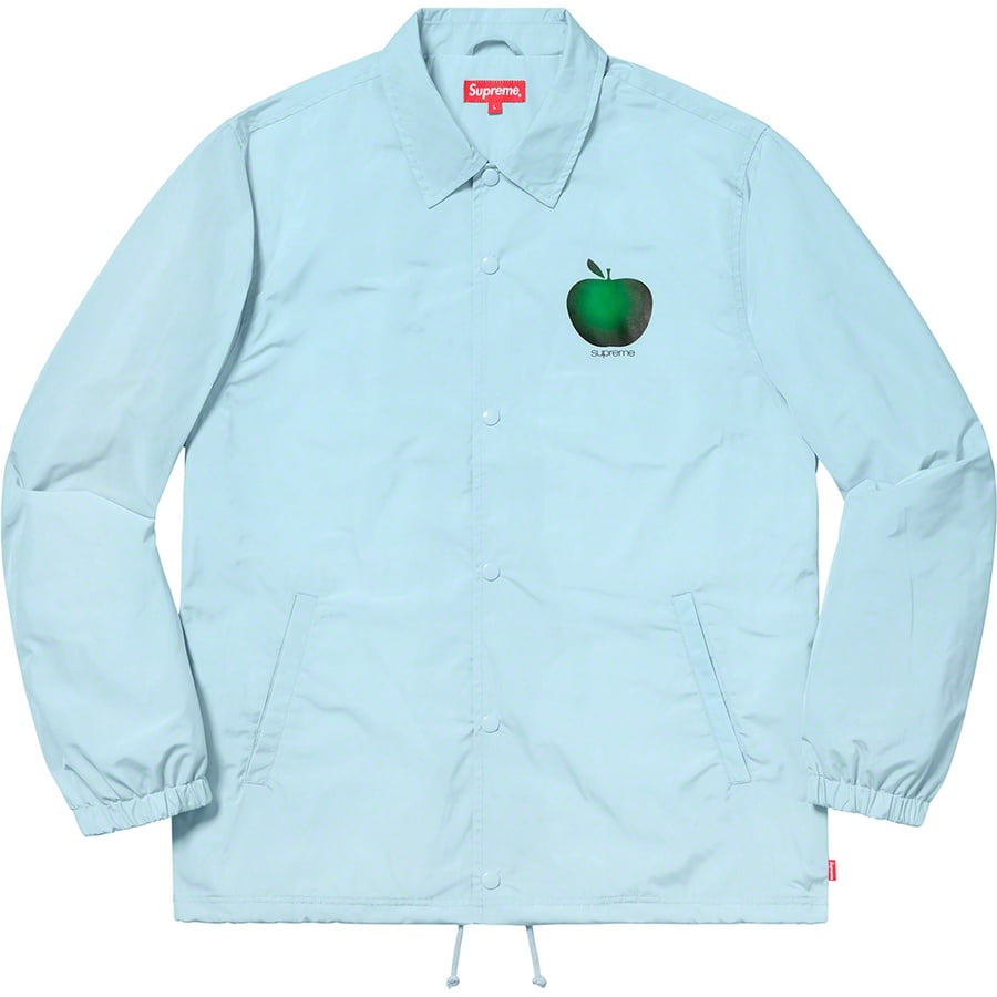 Details on Apple Coaches Jacket Ice Blue from spring summer
                                                    2019 (Price is $158)