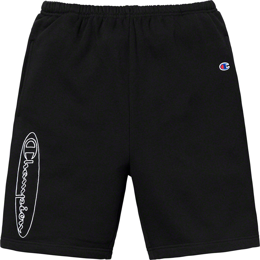 Supreme Supreme Champion Outline Sweatshort releasing on Week 11 for spring summer 2019