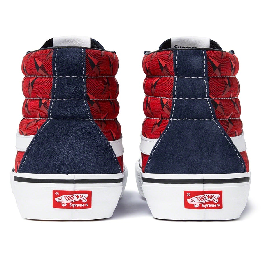 Supreme®/Vans® Diamond Plate Sk8-Hi Pro Navy