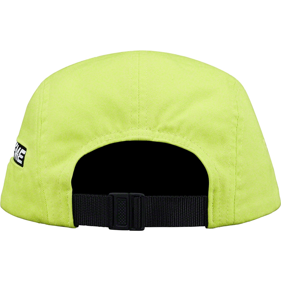 Details on Side Zip Camp Cap Light Neon Green from spring summer
                                                    2019 (Price is $48)