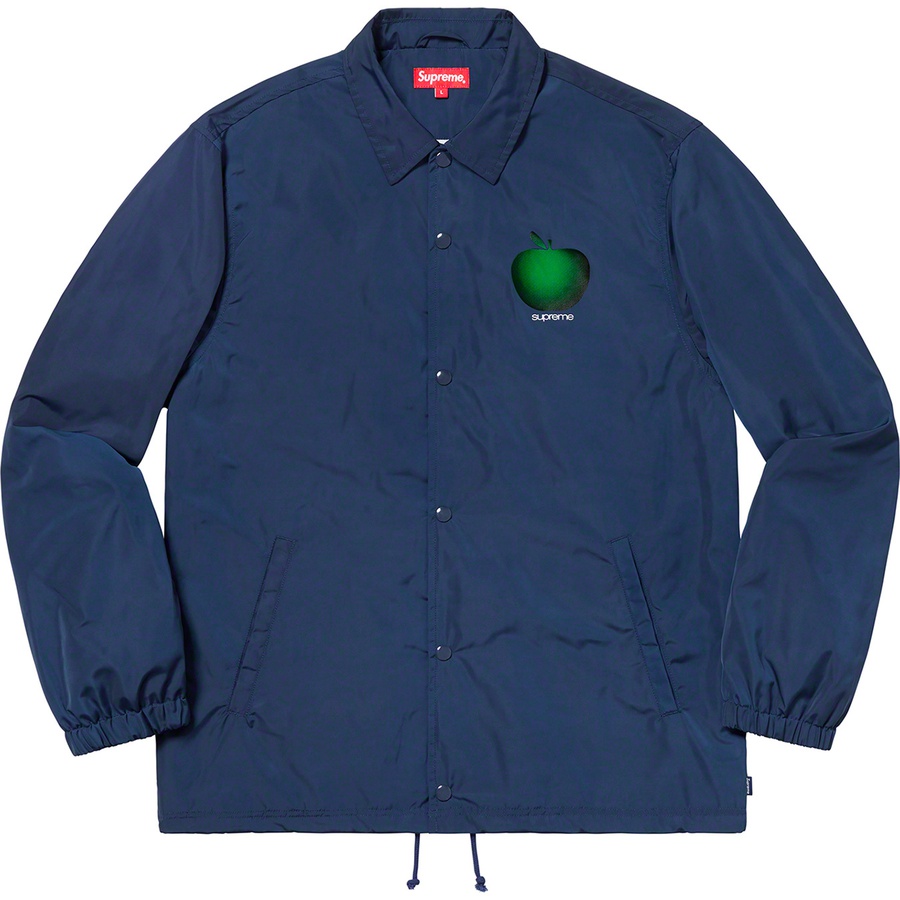 Details on Apple Coaches Jacket Navy from spring summer 2019 (Price is $158)