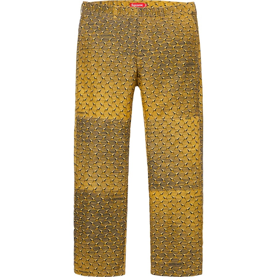 Details on Diamond Plate Double Knee Work Pant Yellow from spring summer
                                                    2019 (Price is $138)