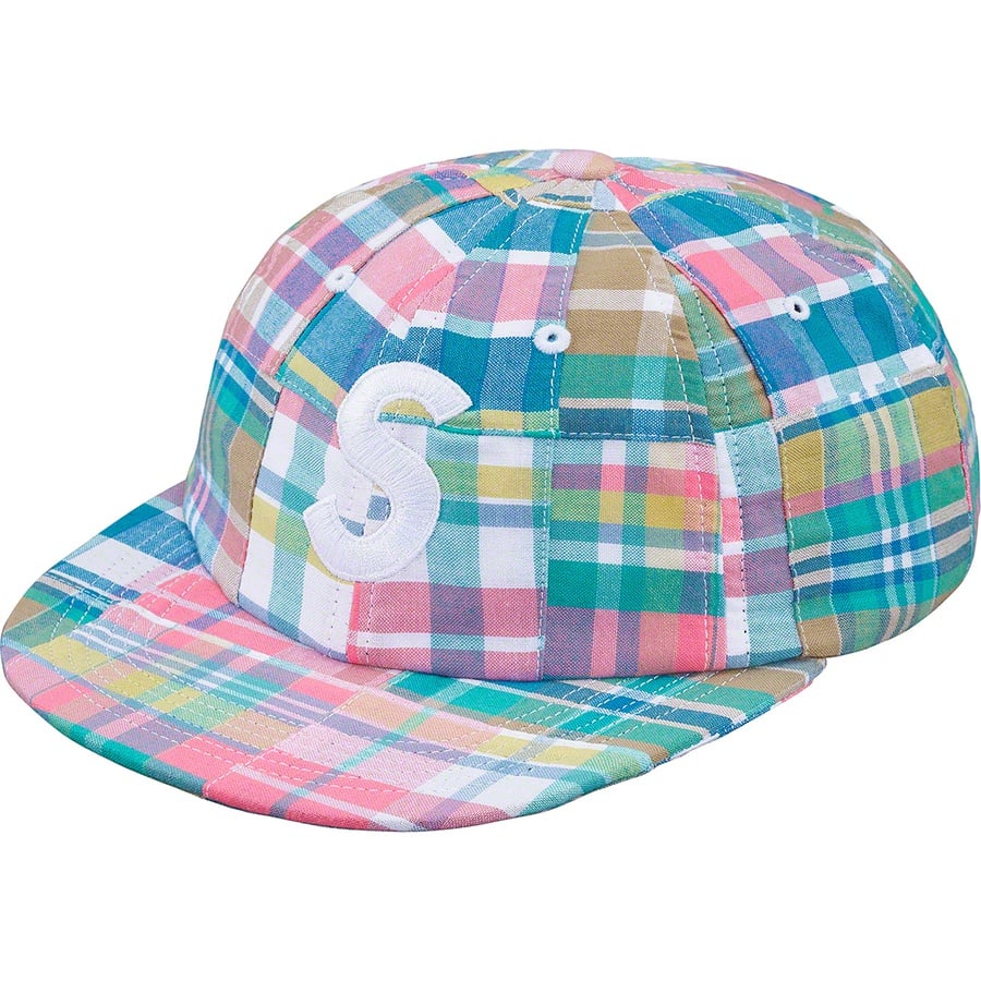 Details on Patchwork Madras S Logo 6-Panel Pink Plaid from spring summer
                                                    2019 (Price is $48)