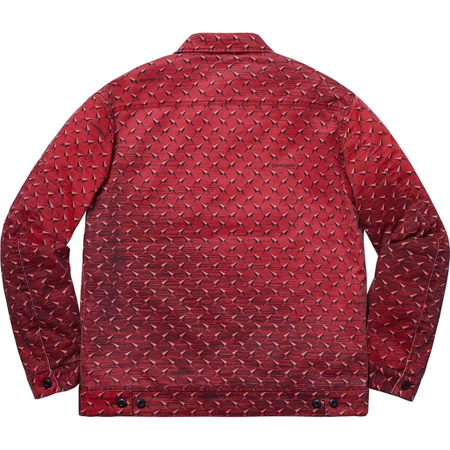 Details on Diamond Plate Work Jacket Red from spring summer
                                                    2019 (Price is $188)