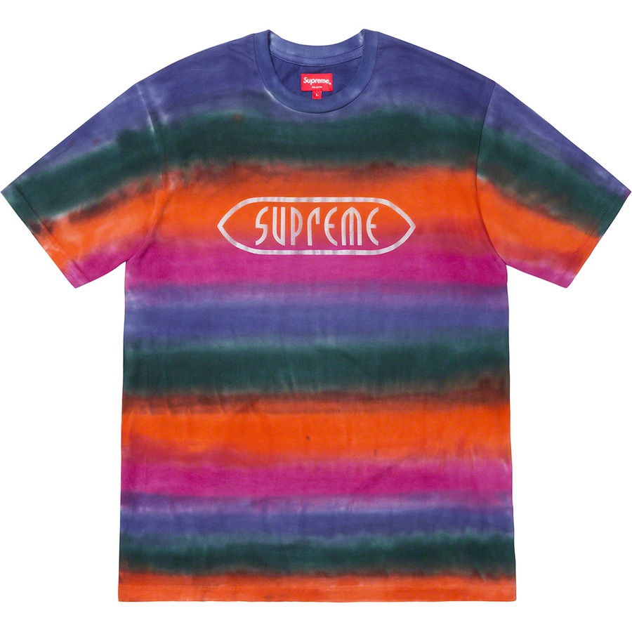 Details on Rainbow Stripe Tee Orange from spring summer
                                                    2019 (Price is $78)