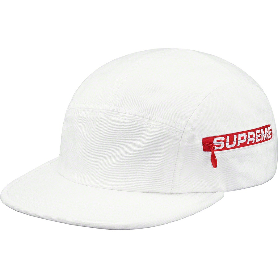 Details on Side Zip Camp Cap White from spring summer
                                                    2019 (Price is $48)