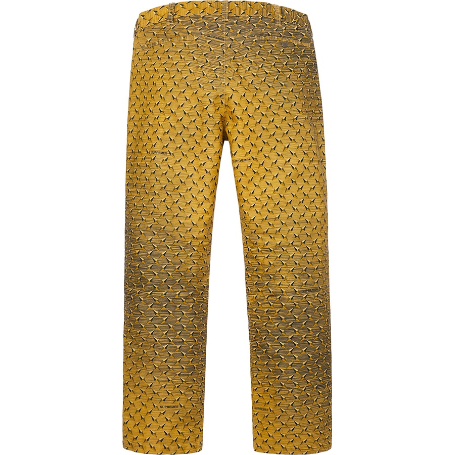 Details on Diamond Plate Double Knee Work Pant Yellow from spring summer
                                                    2019 (Price is $138)