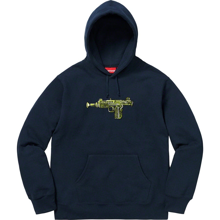 Supreme Toy Uzi Hooded Sweatshirt (SS19) - Toy Uzi Hooded Sweatshirt - $158
