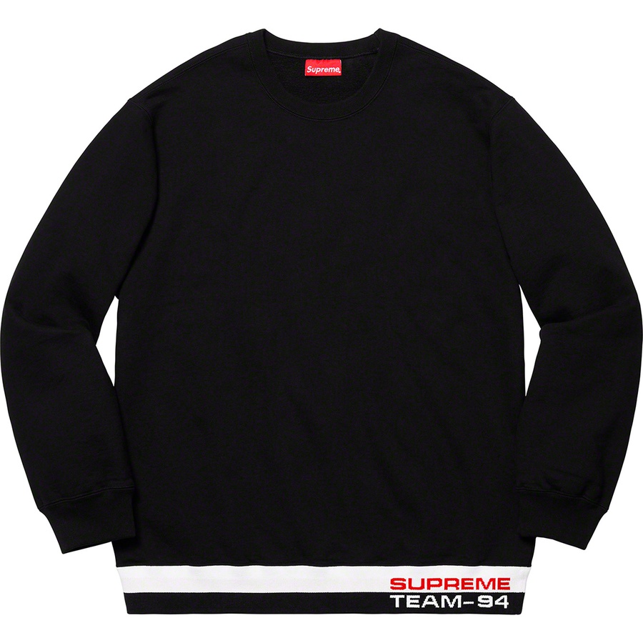 Details on Rib Stripe Crewneck Black from spring summer
                                                    2019 (Price is $138)