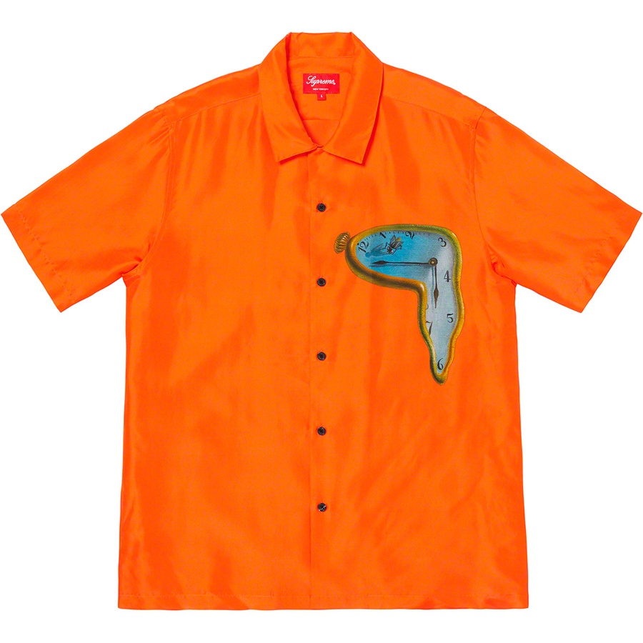 Details on The Persistence of Memory Silk S S Shirt Orange from spring summer
                                                    2019 (Price is $168)
