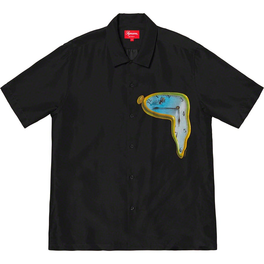 Details on The Persistence of Memory Silk S S Shirt Black from spring summer
                                                    2019 (Price is $168)