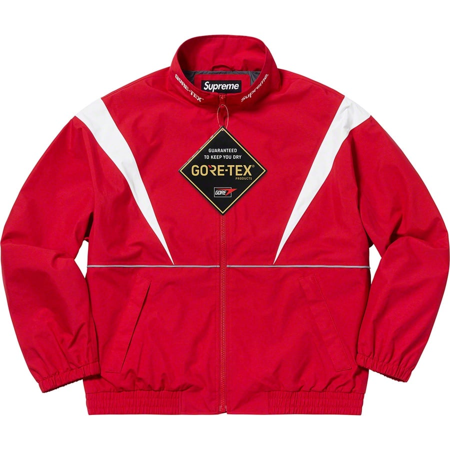 Details on GORE-TEX Court Jacket Red from spring summer
                                                    2019 (Price is $298)