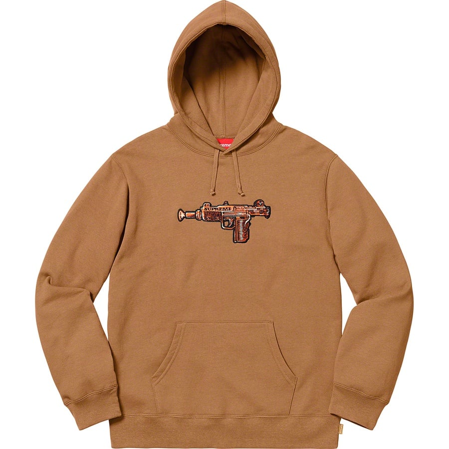 Toy Uzi Hooded Sweatshirt Brown