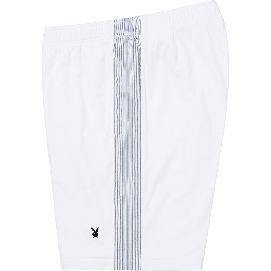 Details on Supreme Playboy© Leisure Short White from spring summer
                                                    2019 (Price is $118)