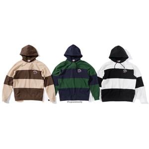 Supreme®/Nike® Stripe Hooded Sweatshirt - Supreme Community
