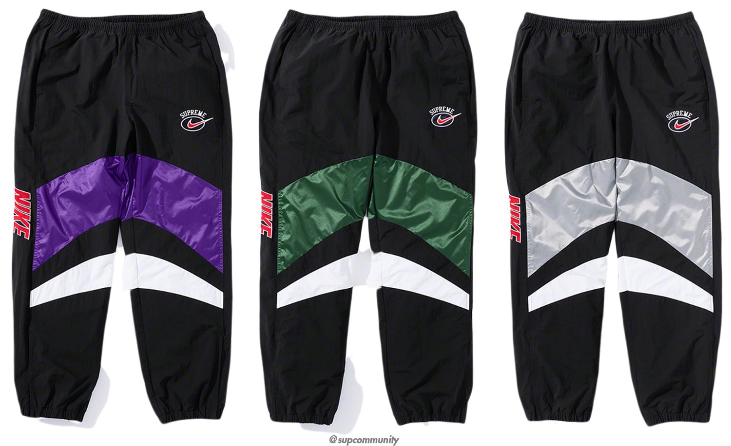 【S】Supreme × NIKE Warm Up Pant GREEN