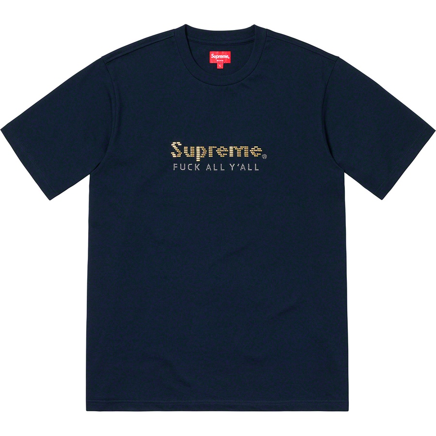 Details on Gold Bars Tee Navy from spring summer
                                                    2019 (Price is $78)