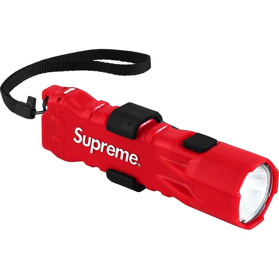 Details on Supreme Pelican™ 3310PL Flashlight Red from spring summer
                                                    2019 (Price is $48)