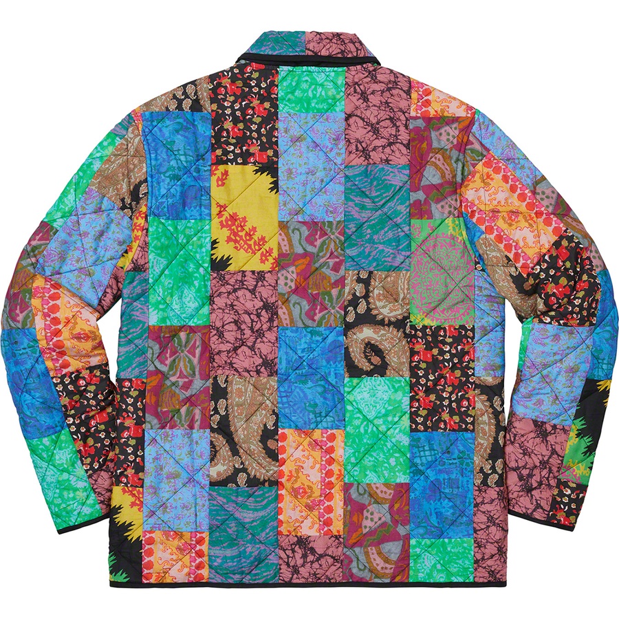 Details on Reversible Patchwork Quilted Jacket Multicolor from spring summer
                                                    2019 (Price is $218)