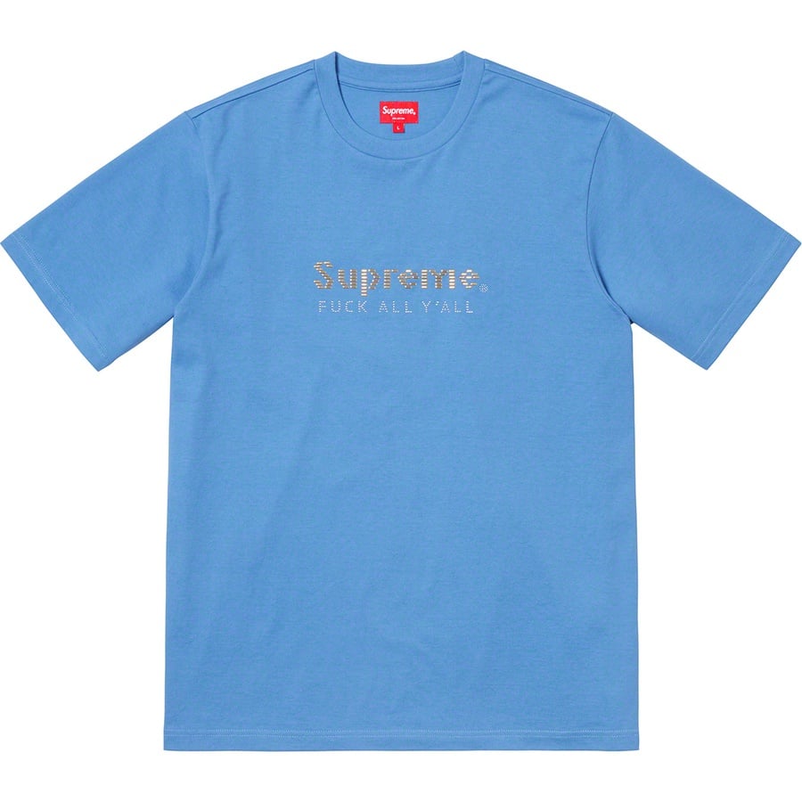 Details on Gold Bars Tee Columbia Blue from spring summer
                                                    2019 (Price is $78)