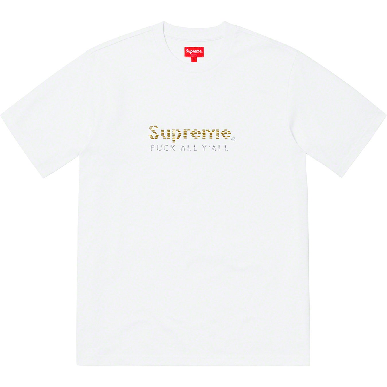 Gold Bars Tee - spring summer 2019 - Supreme