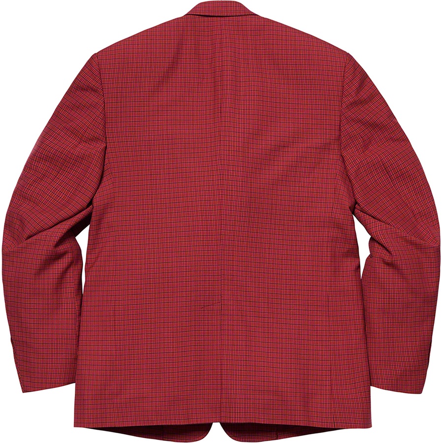 Details on Plaid Suit Red from spring summer
                                                    2019 (Price is $598)