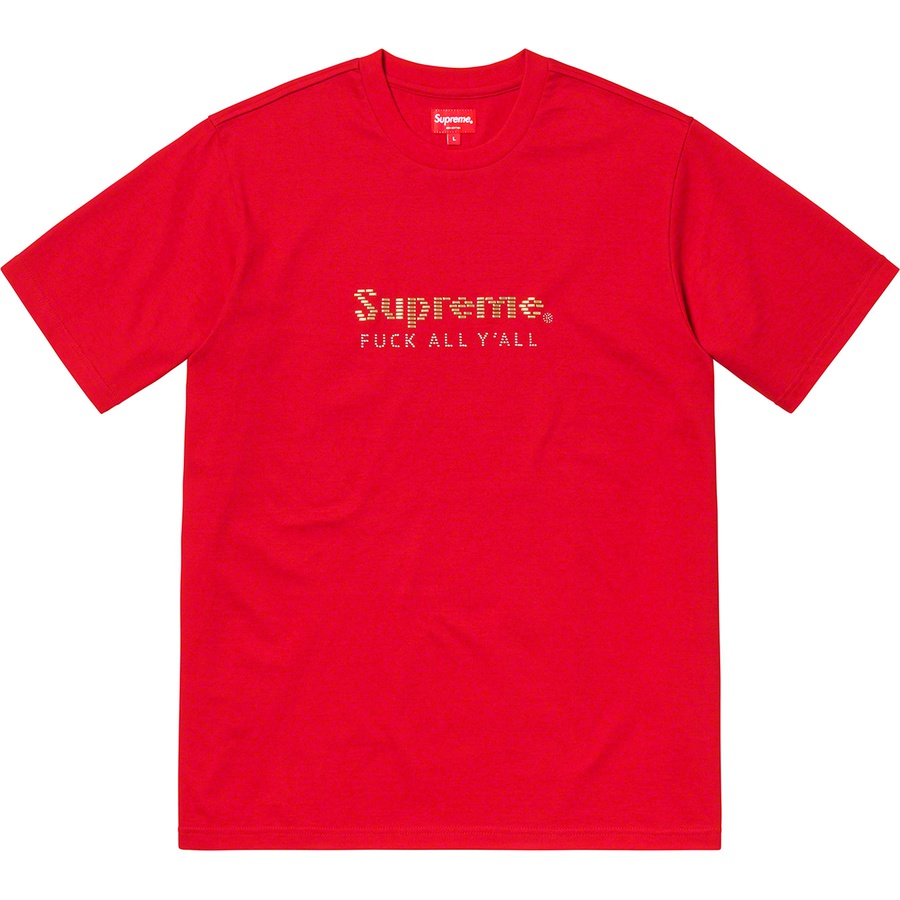 Details on Gold Bars Tee Red from spring summer
                                                    2019 (Price is $78)