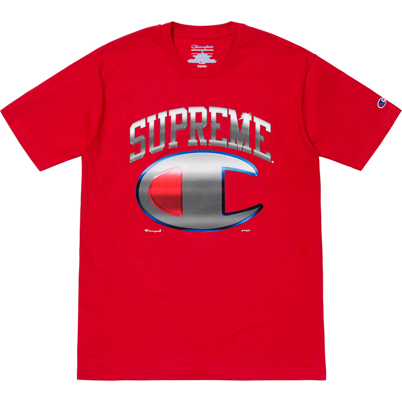 Champion Chrome S S Top - spring summer 2019 - Supreme