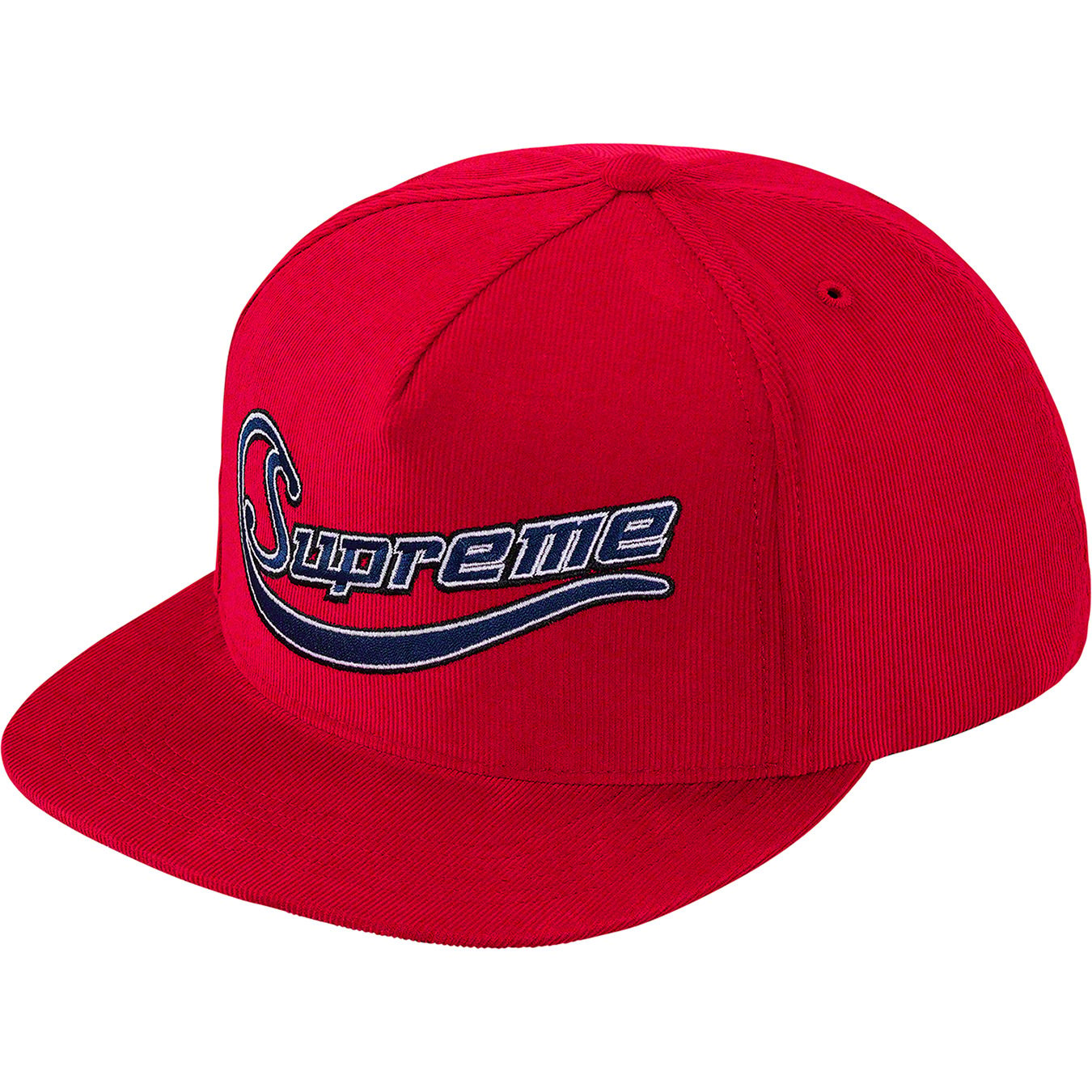 Metallic Logo Corduroy 5-Panel - spring summer 2019 - Supreme