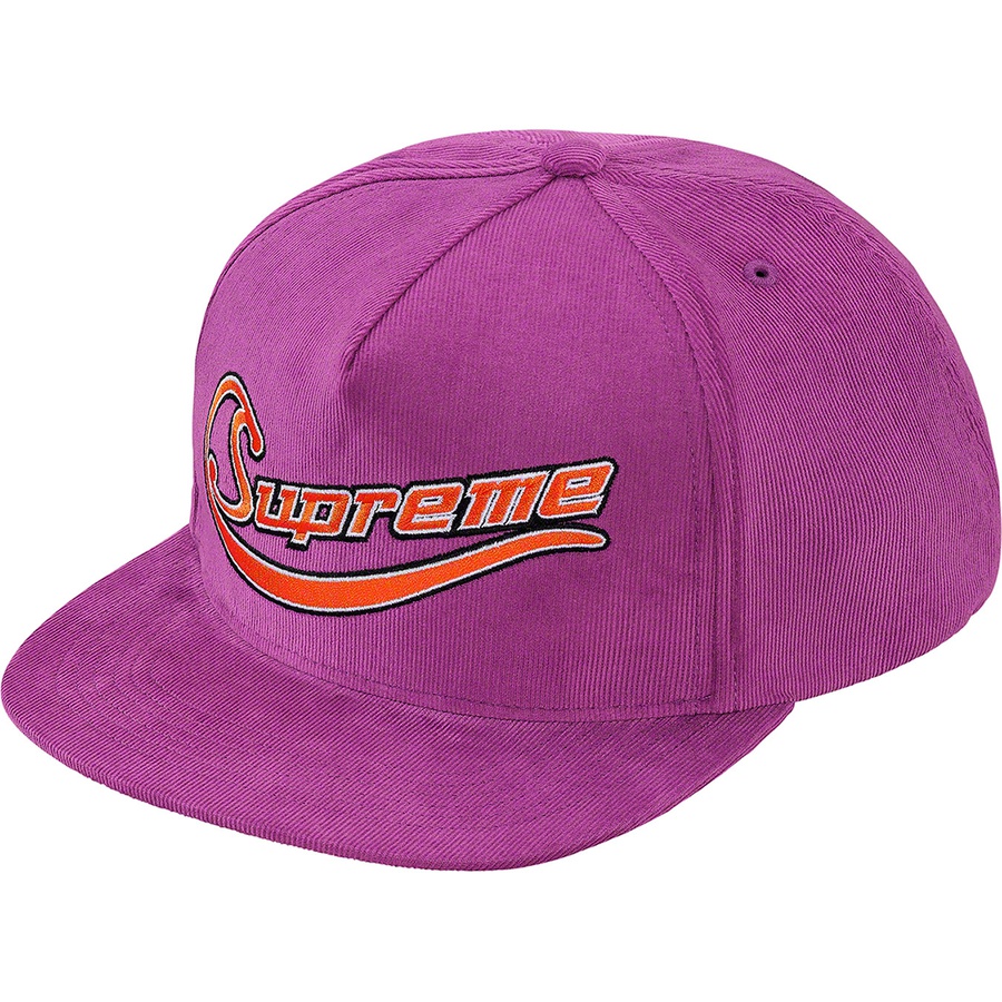 Details on Metallic Logo Corduroy 5-Panel Purple from spring summer
                                                    2019 (Price is $44)