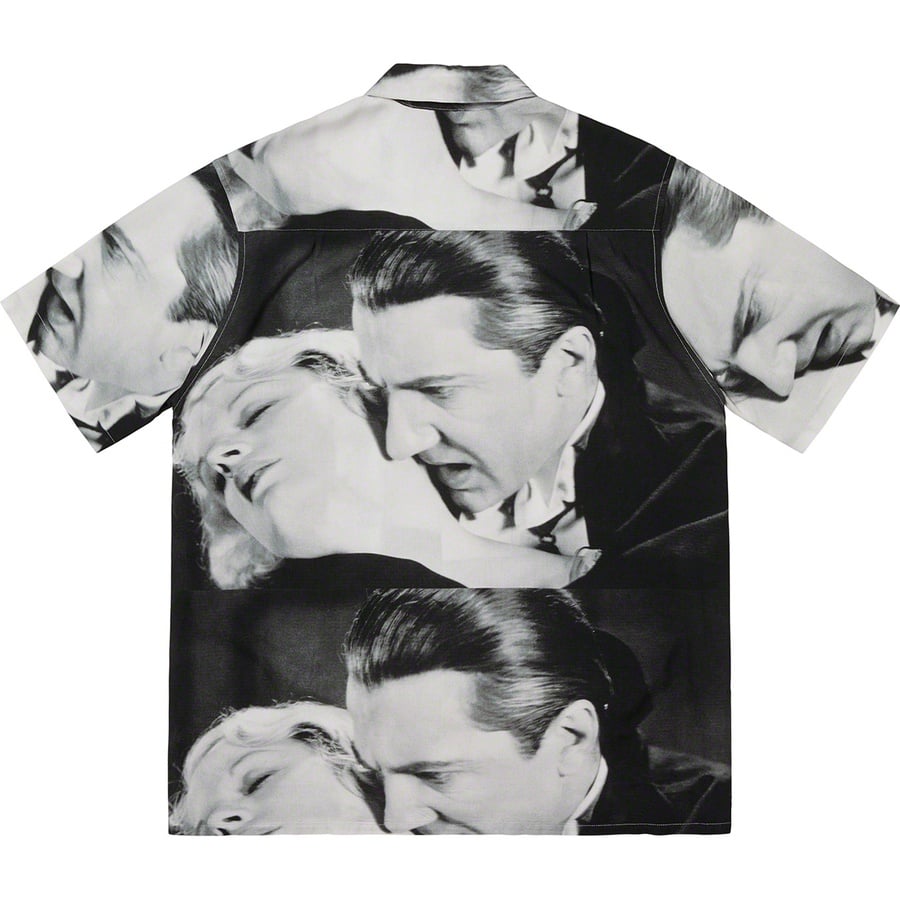 Details on Bela Lugosi Rayon S S Shirt White from spring summer
                                                    2019 (Price is $168)