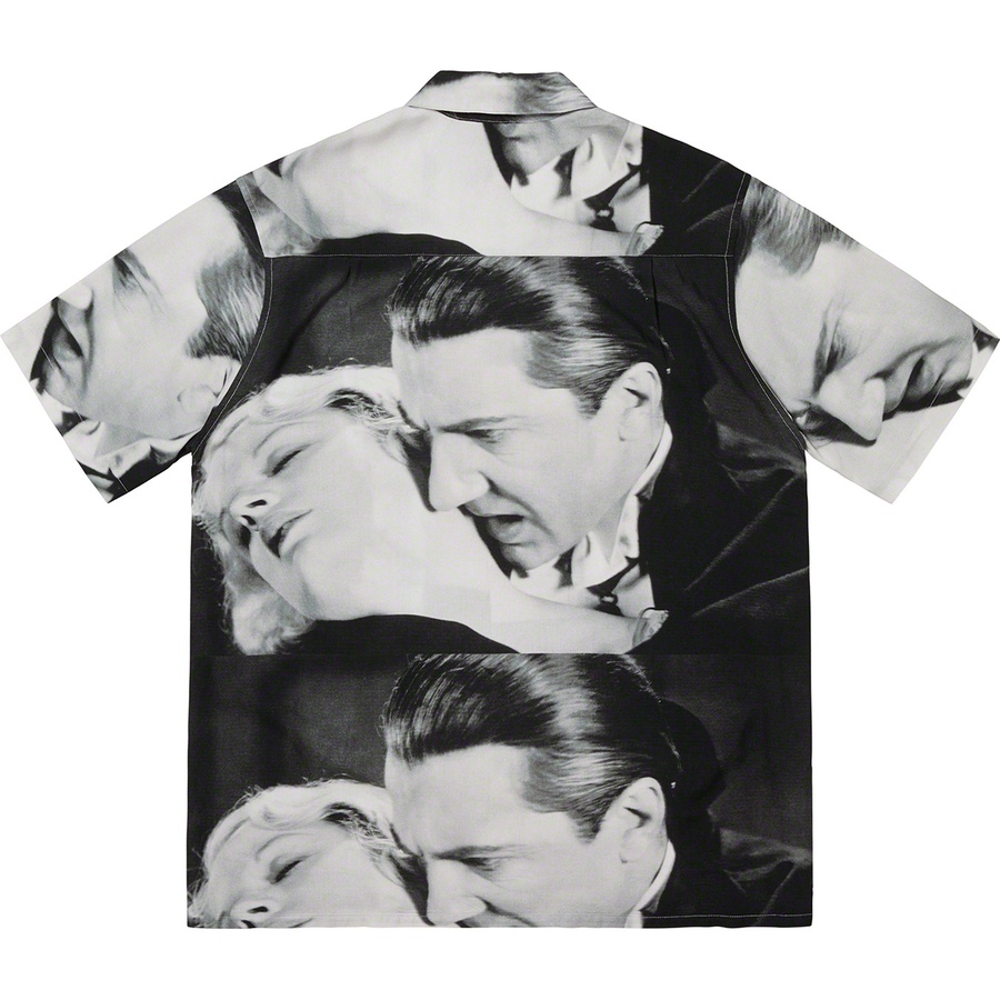 Supreme Bela Lugosi Rayon S S Shirt (SS19) - White - $168