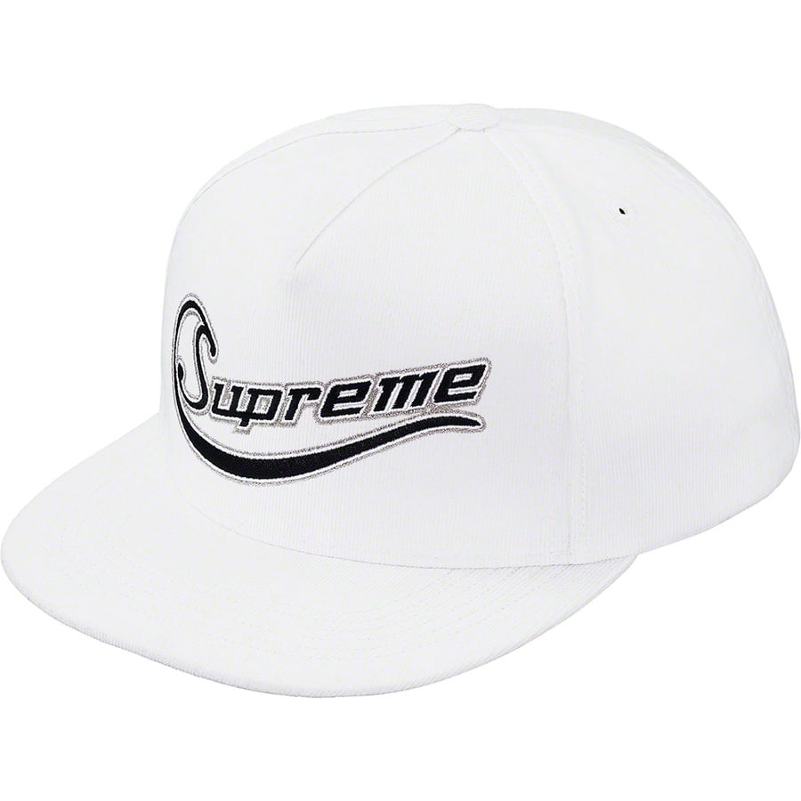 Details on Metallic Logo Corduroy 5-Panel White from spring summer
                                                    2019 (Price is $44)