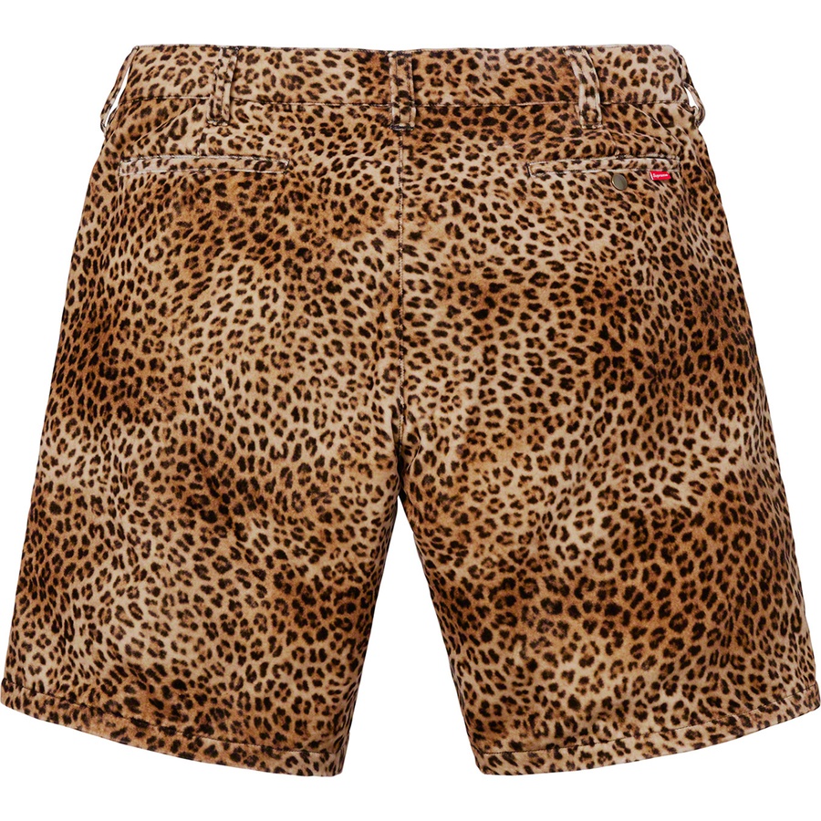 Details on Velvet Work Short Leopard from spring summer
                                                    2019 (Price is $148)