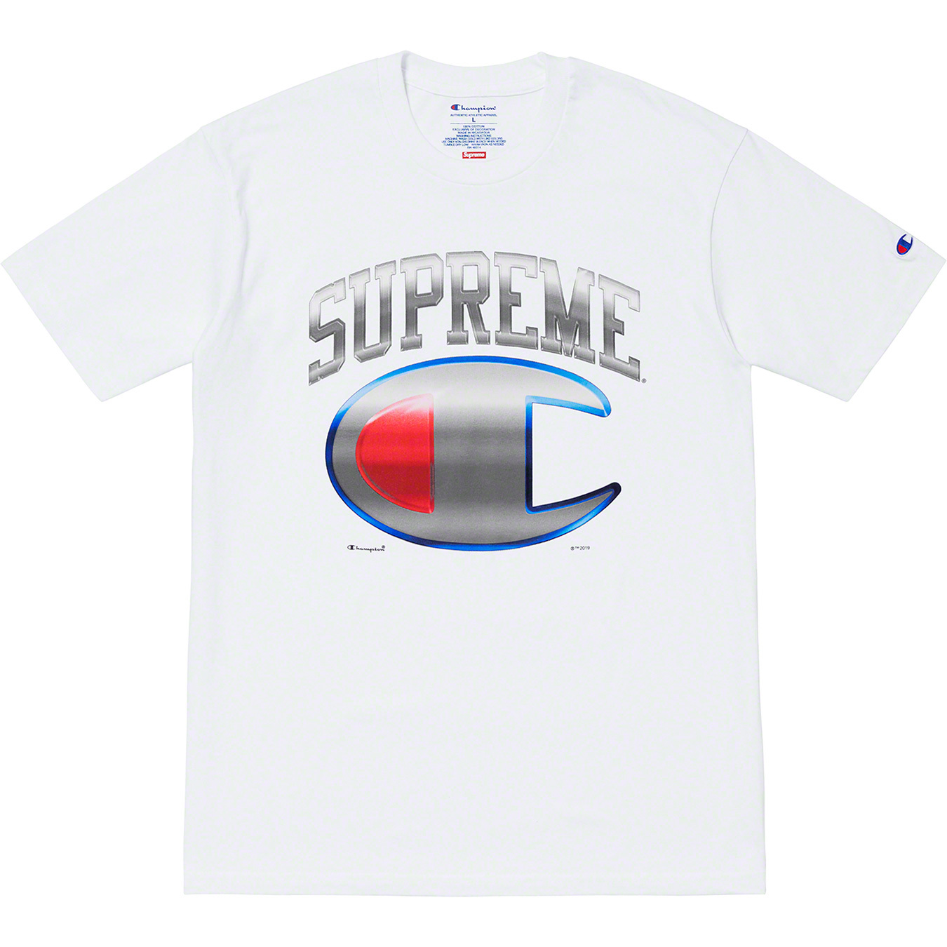 Champion Chrome S S Top - spring summer 2019 - Supreme