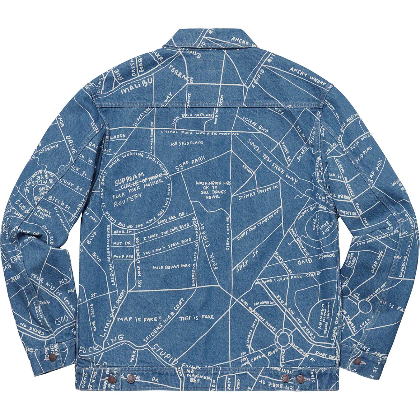 Gonz Map Work Jacket - spring summer 2019 - Supreme