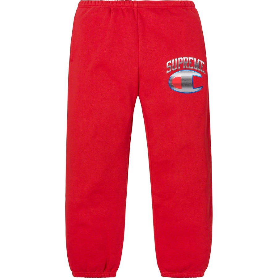 Supreme Supreme Champion Chrome Sweatpant (SS19) - Red - $148