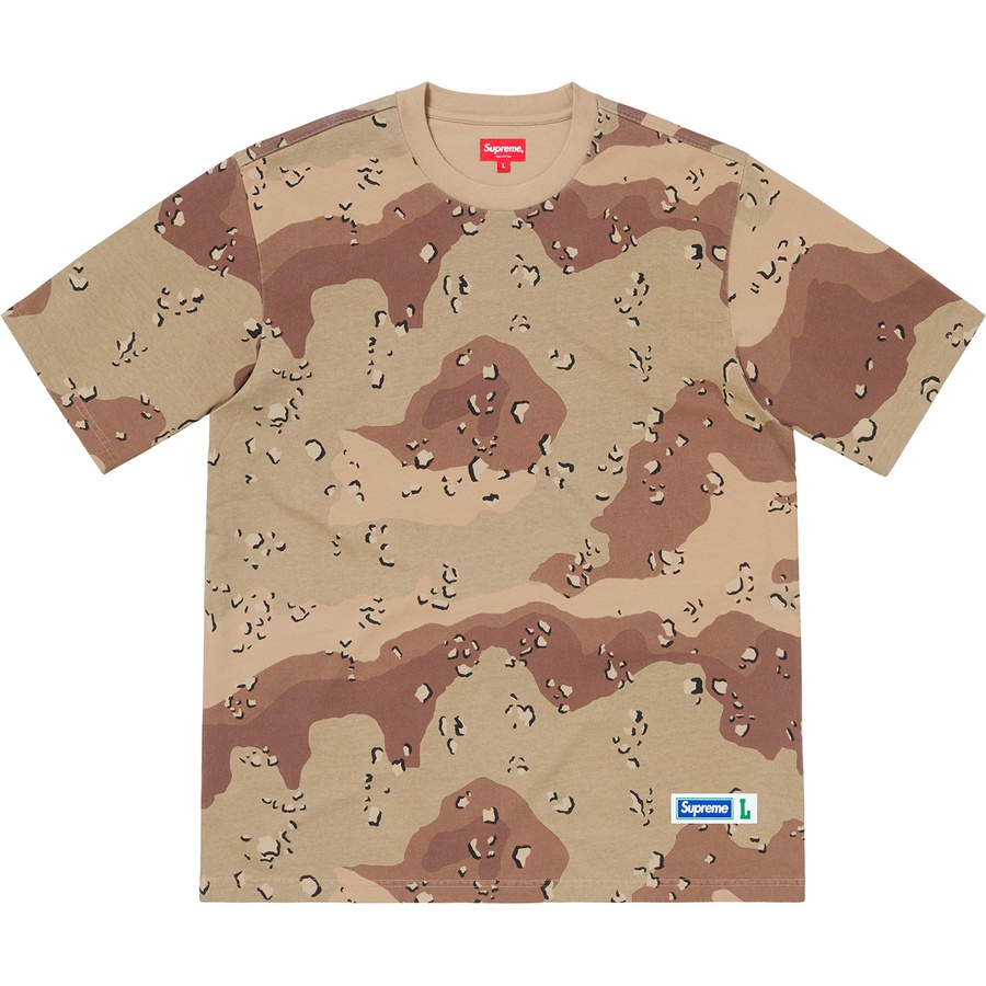 Details on Athletic Label Tee Chocolate Chip Camo from spring summer
                                                    2019 (Price is $68)