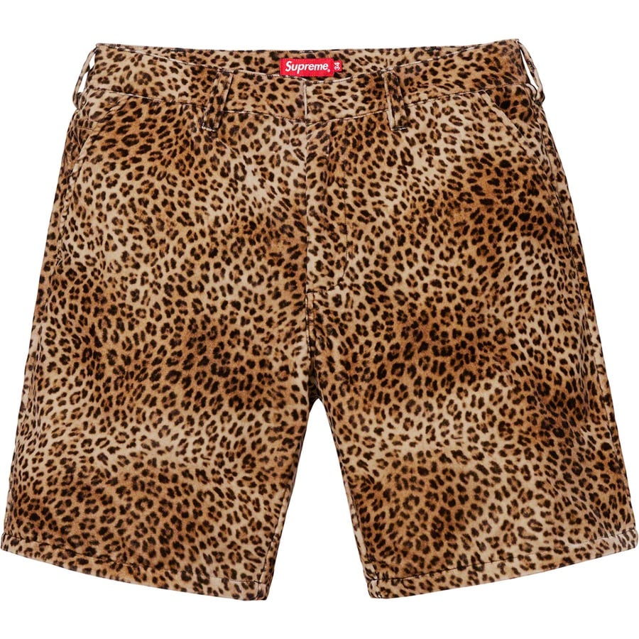 Details on Velvet Work Short Leopard from spring summer
                                                    2019 (Price is $148)