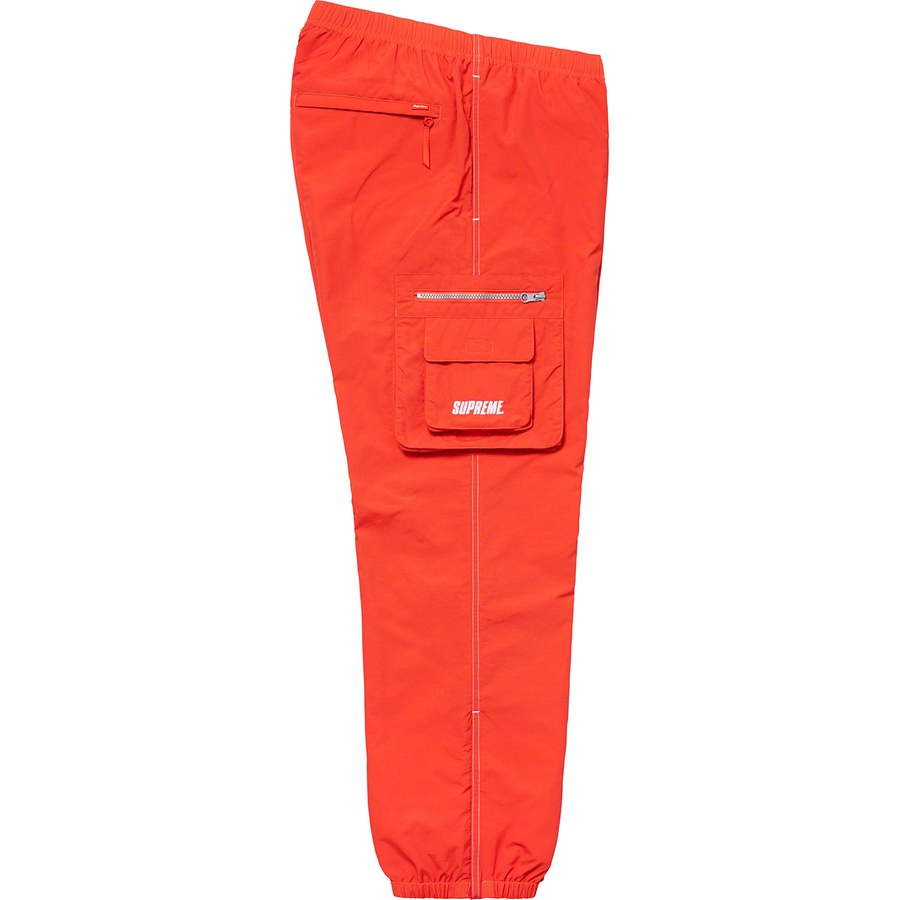 Details on Nylon Cargo Pant Dark Orange from spring summer 2019 (Price is $138)