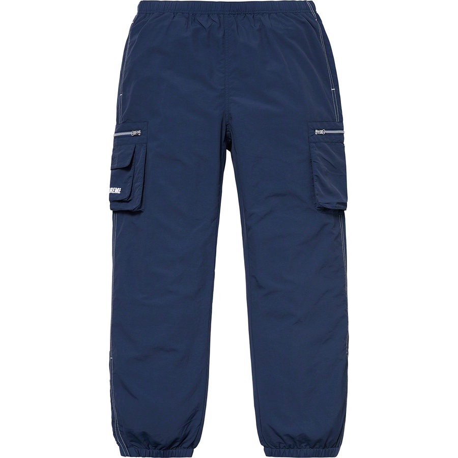 Details on Nylon Cargo Pant Dark Blue from spring summer
                                                    2019 (Price is $138)