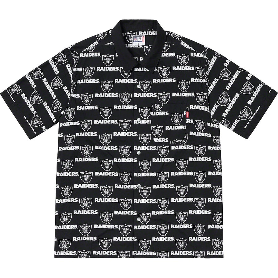 Details on Supreme NFL Raiders '47 S S Shirt Black from spring summer
                                                    2019 (Price is $128)