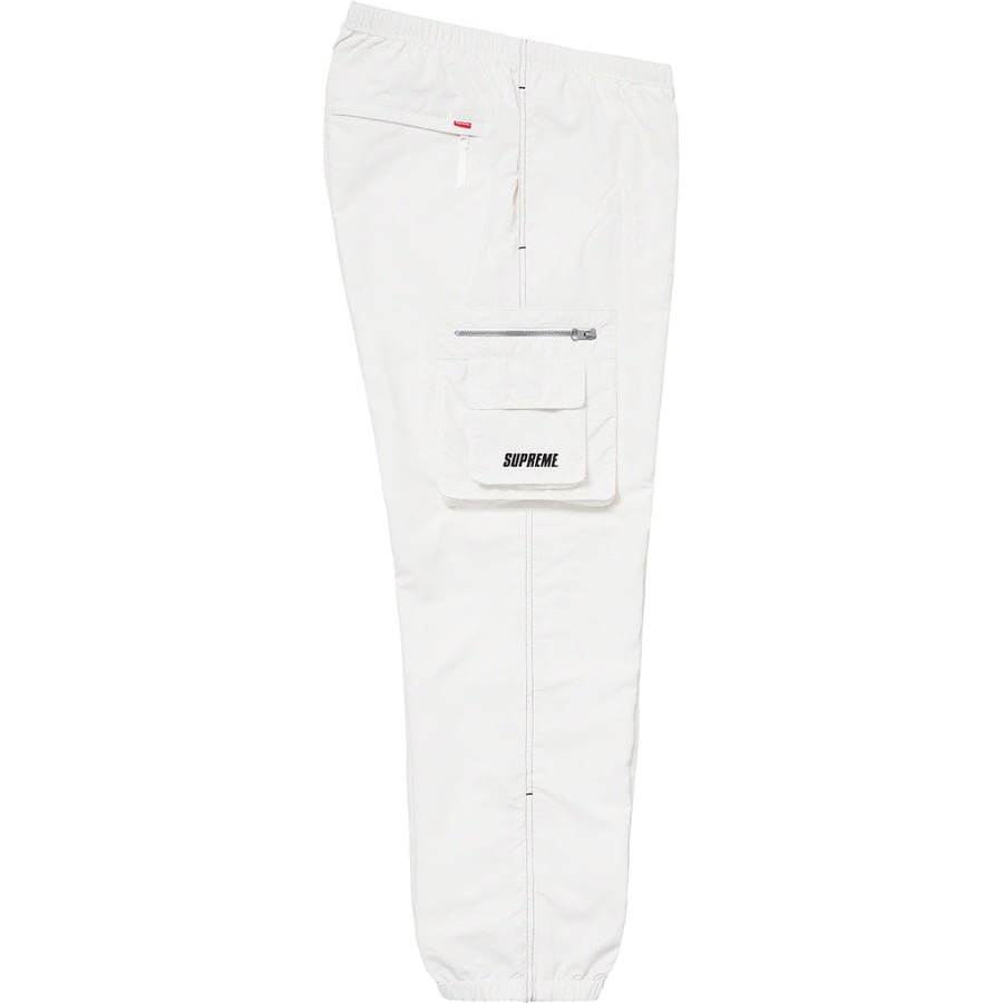 Details on Nylon Cargo Pant Off-White from spring summer
                                                    2019 (Price is $138)
