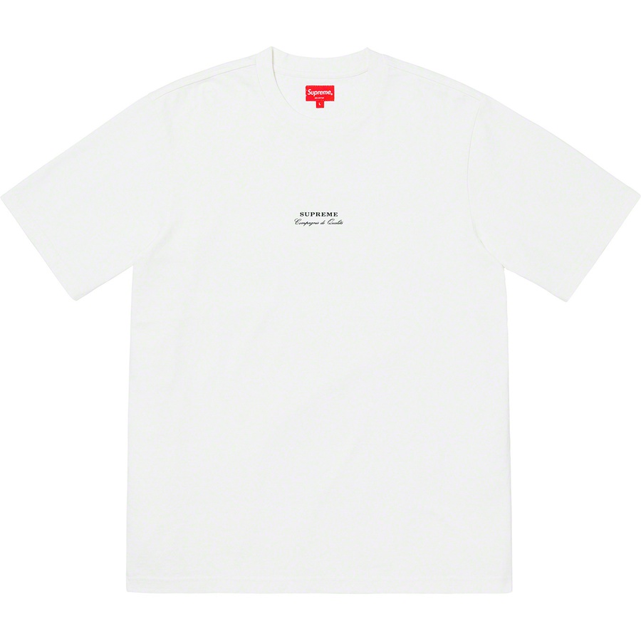 Details on Qualite Tee White from spring summer 2019 (Price is $60)