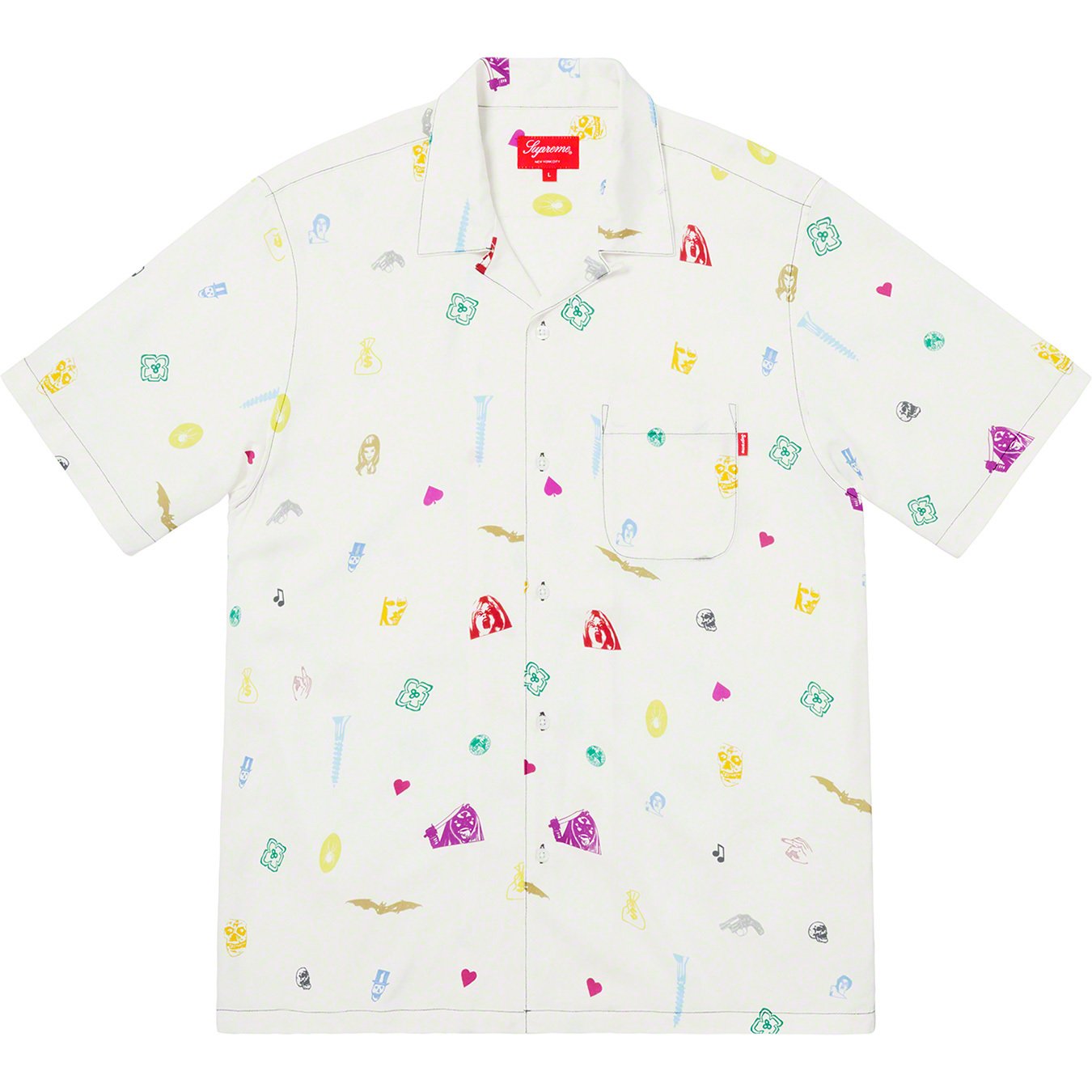 Deep Space Rayon S S Shirt - spring summer 2019 - Supreme