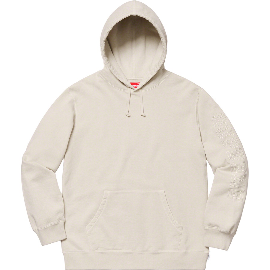 Details on Overdyed Hooded Sweatshirt Natural from spring summer
                                                    2019 (Price is $148)