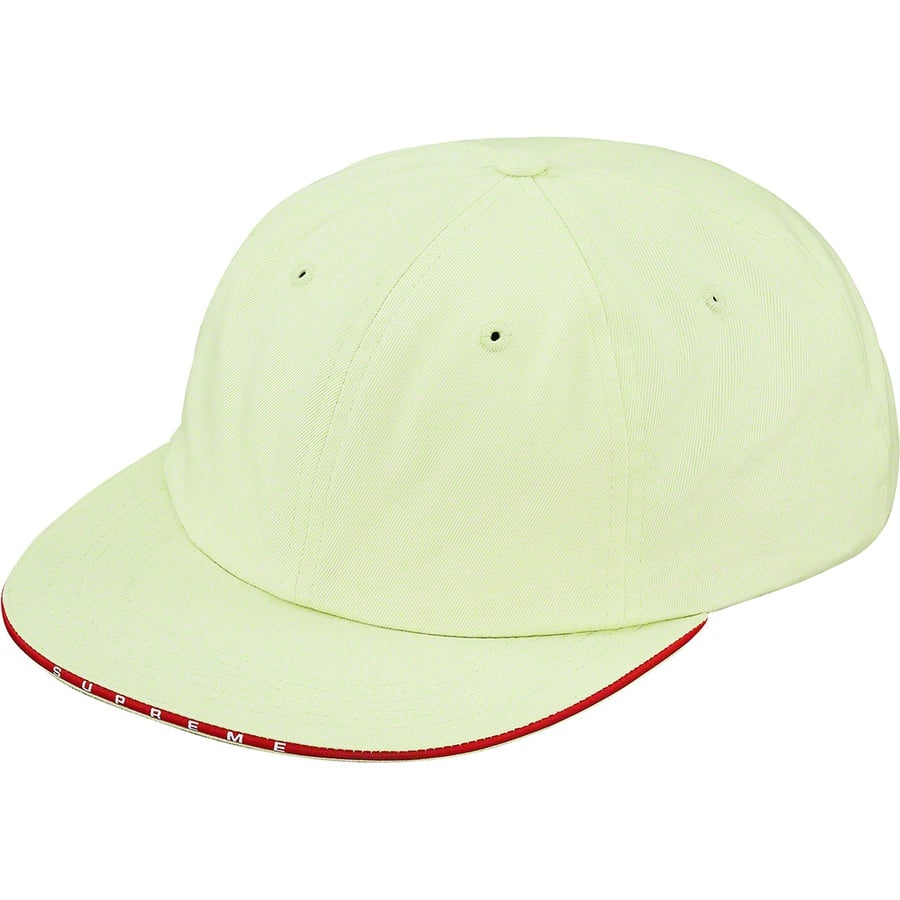 Details on Visor Logo Twill 6-Panel Light Lime from spring summer
                                                    2019 (Price is $54)