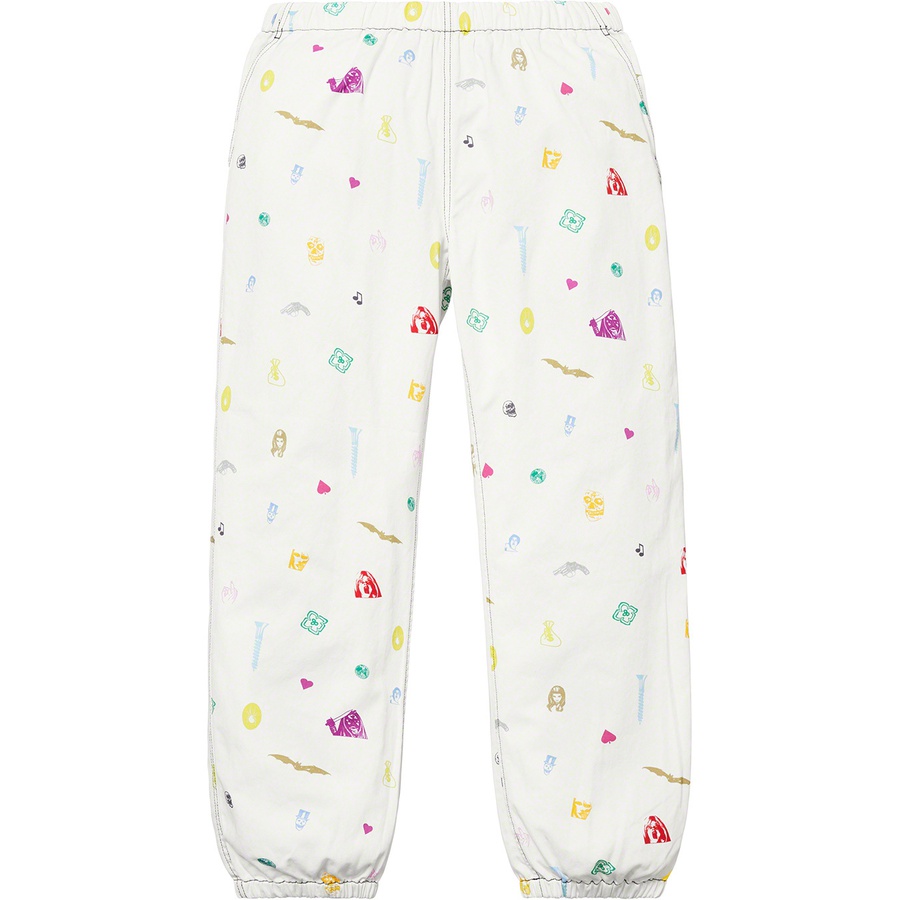 Supreme Deep Space Skate Pant (SS19) - White - $138